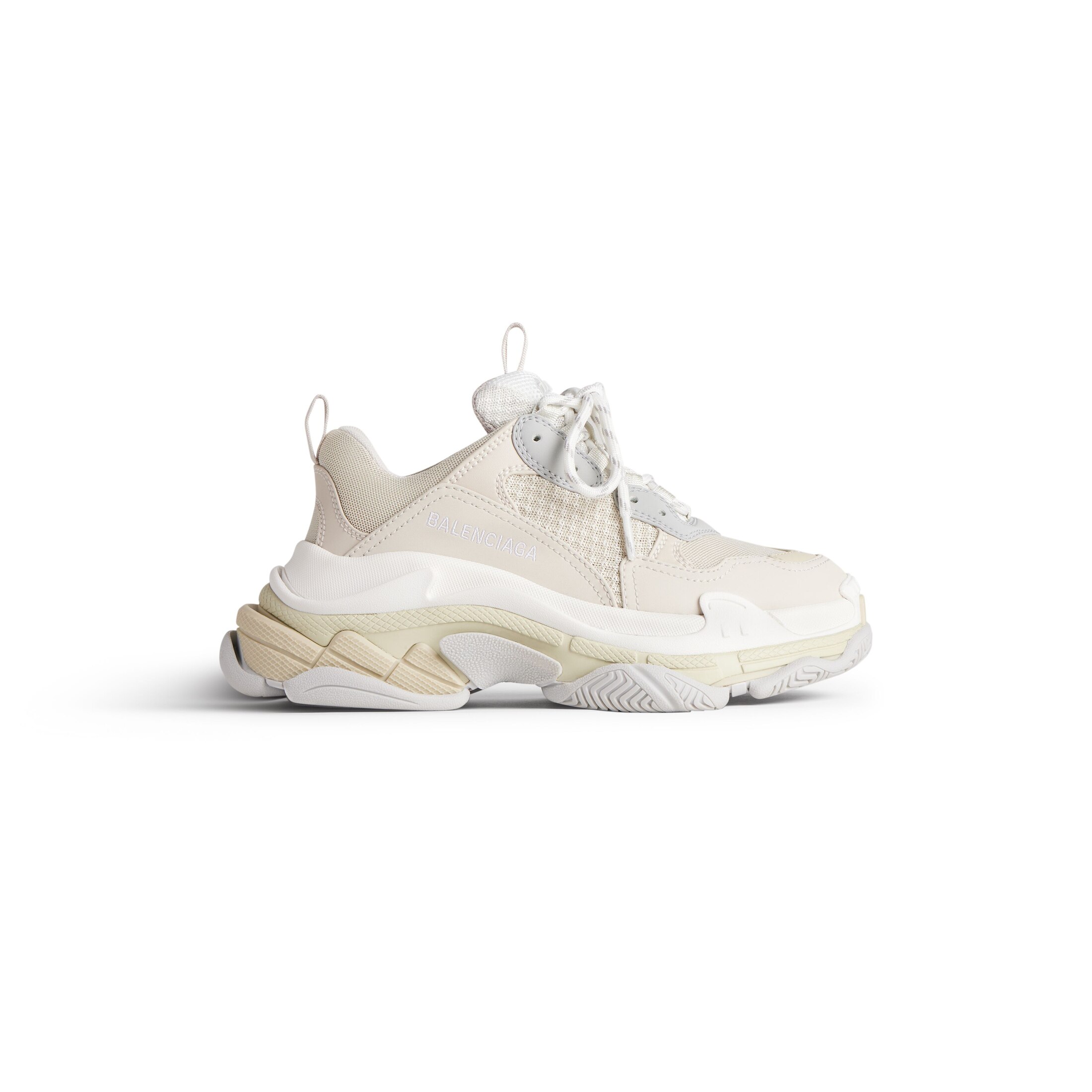 Balenciaga Zapatillas Triple S - Blanco - Mujer - 38 - Poliéster, Poliuretano