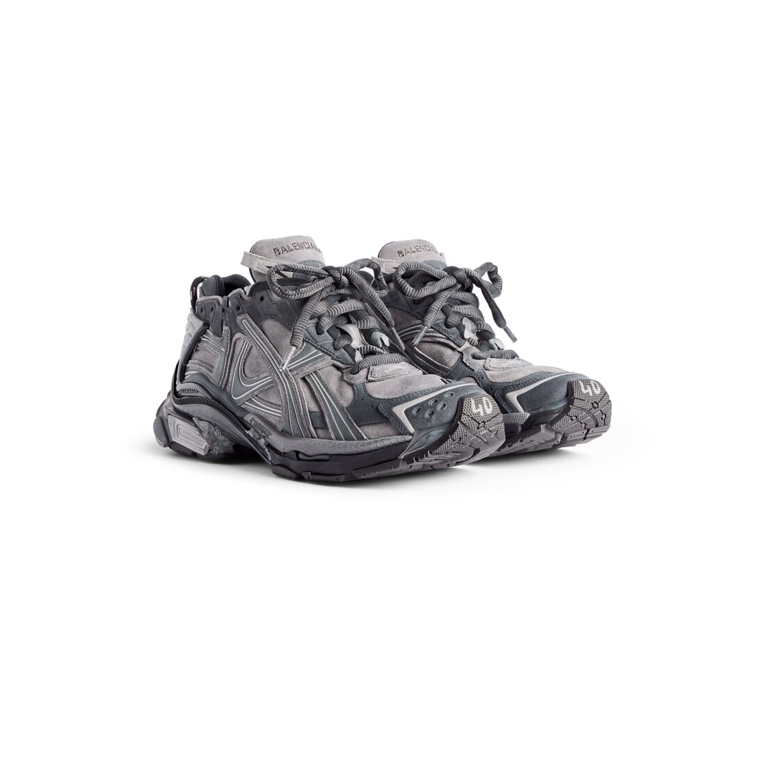 BALENCIAGA runner スニーカーサイズ40 グレー BALENCIAGA runner スニーカーサイズ40 グレー - メルカリ