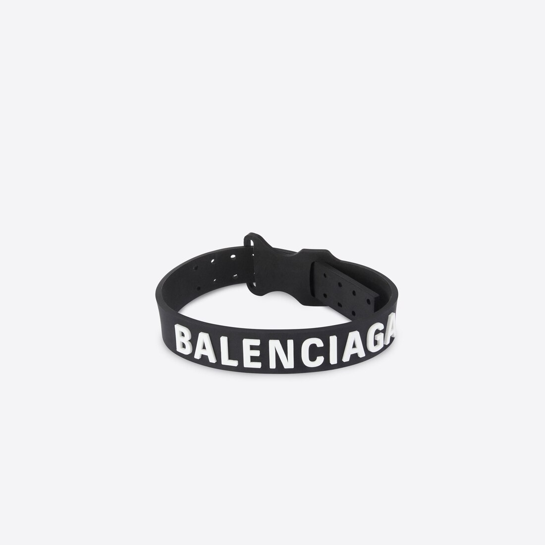 balenciaga rubber bracelet