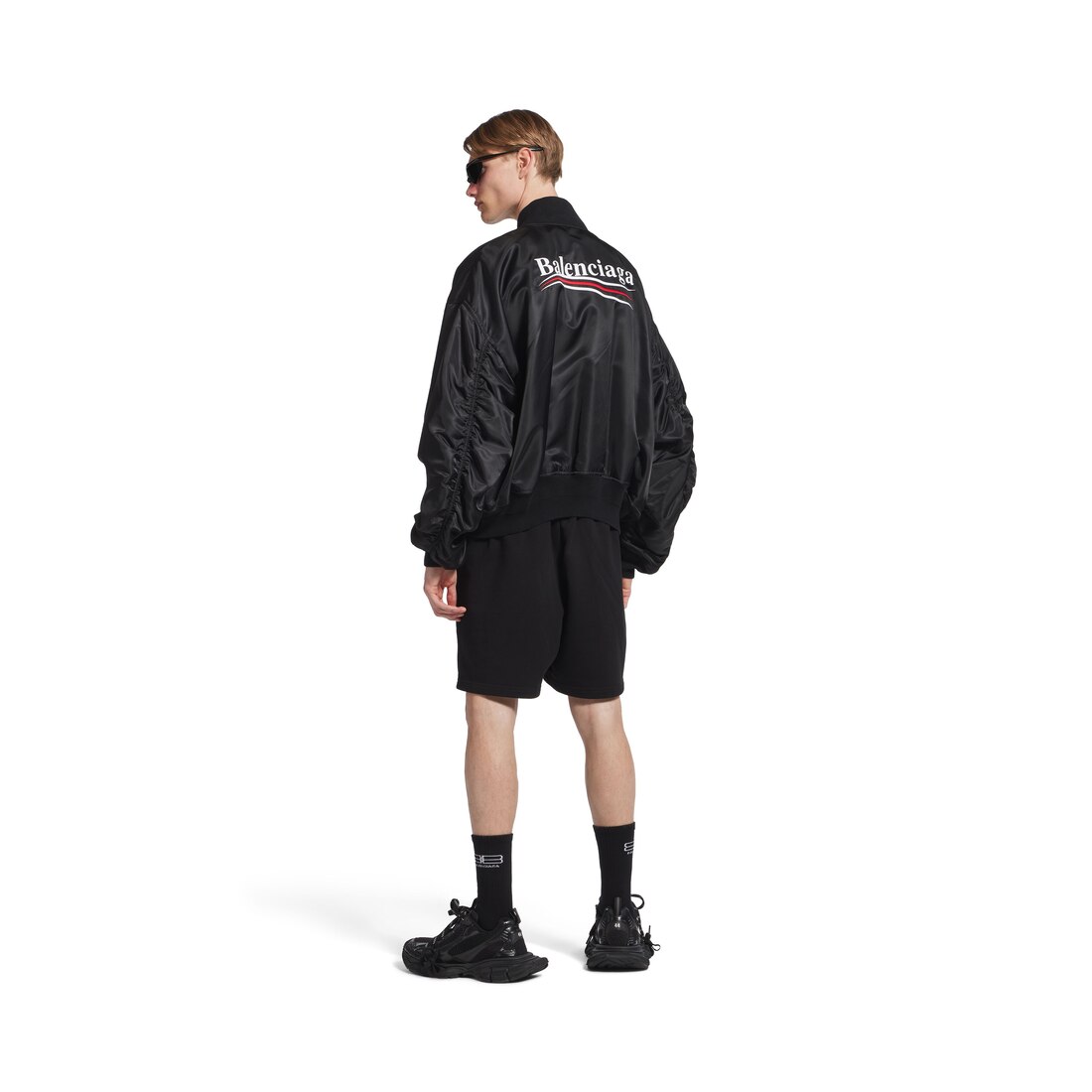 新品・未使用】BALENCIAGA ミニパース 白色✕デザイン