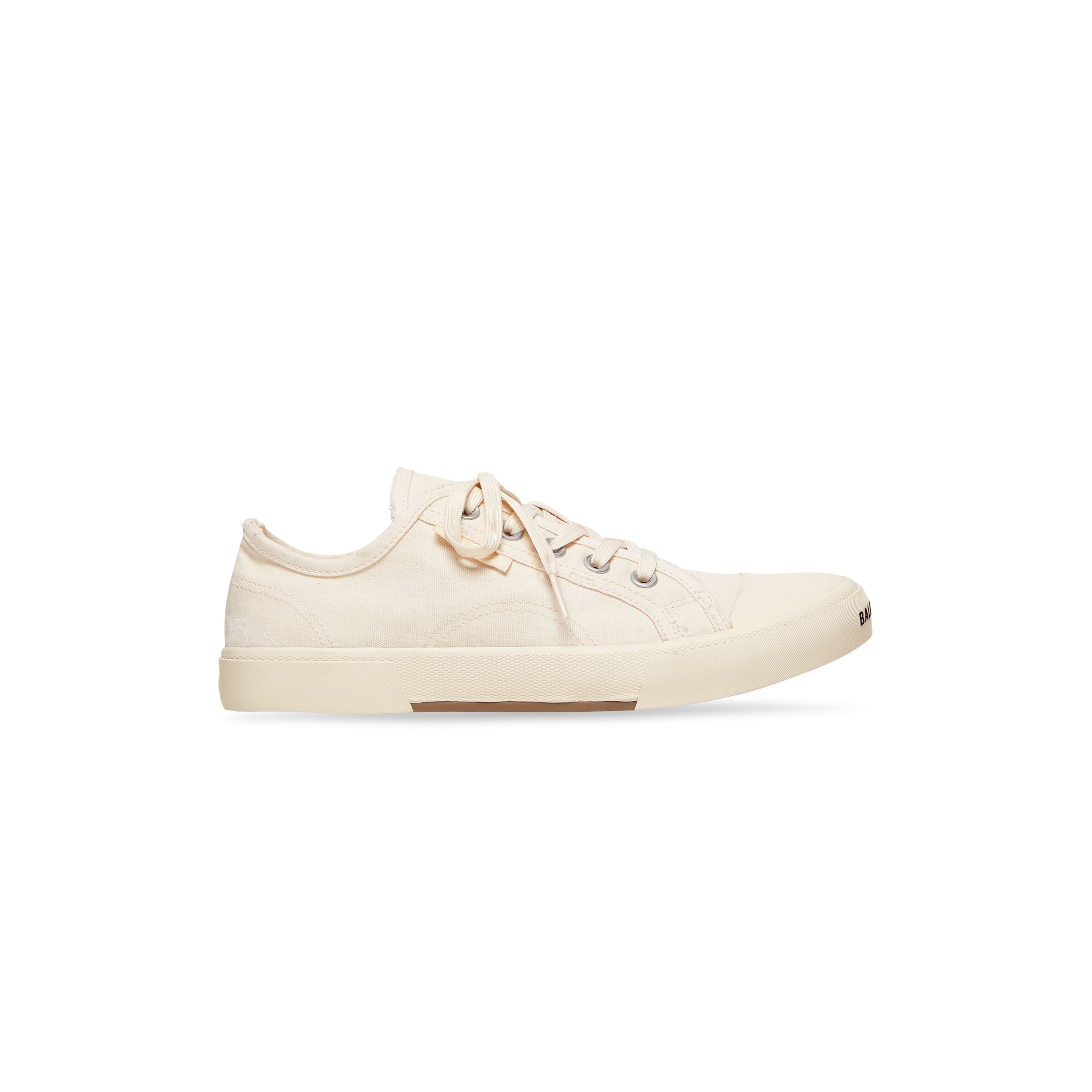 Balenciaga Paris Low Top Sneaker - White - Man - 45 - Cotton