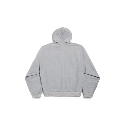 trompe l'œil hoodie