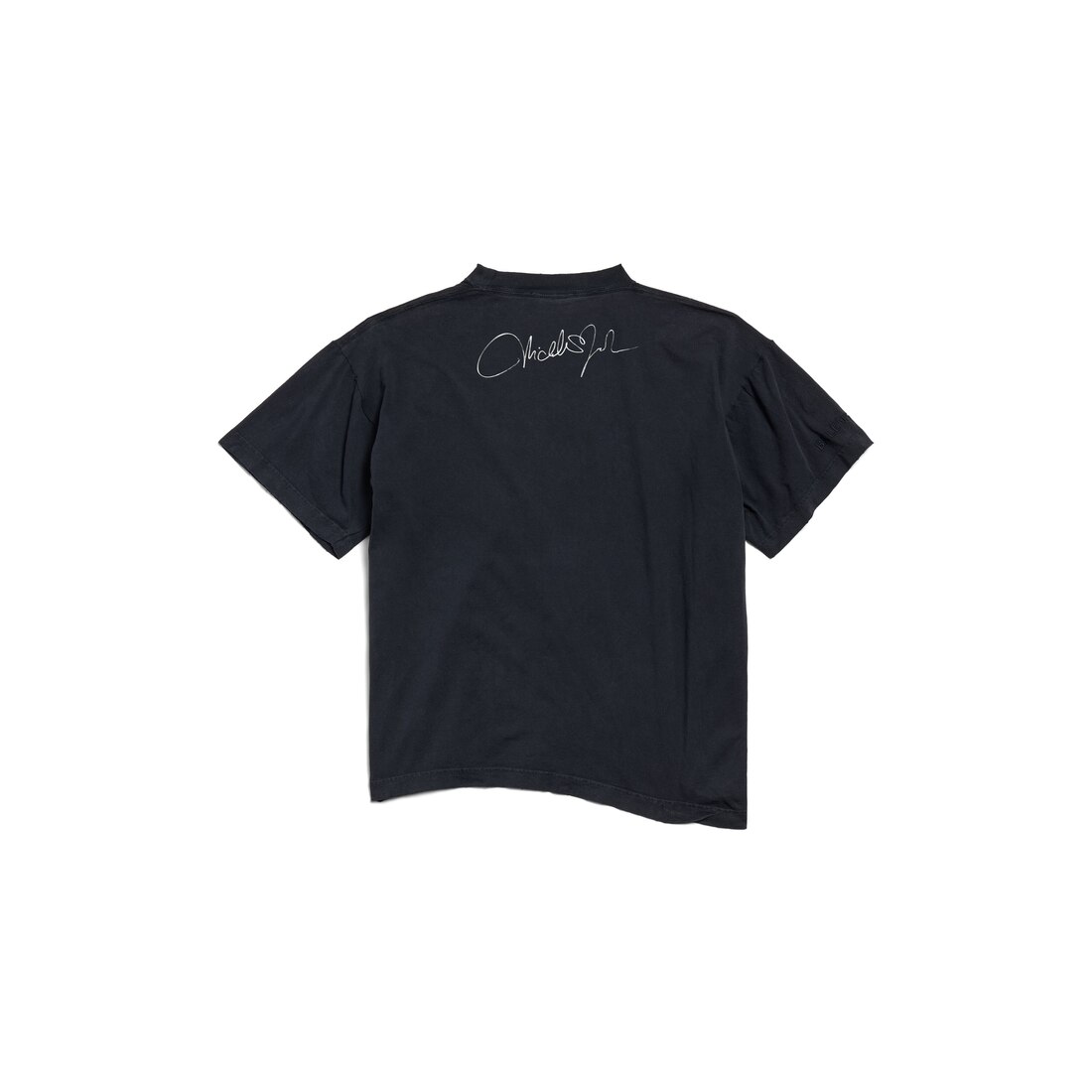 Michelle Boxy T-shirt in Black Faded | Balenciaga US