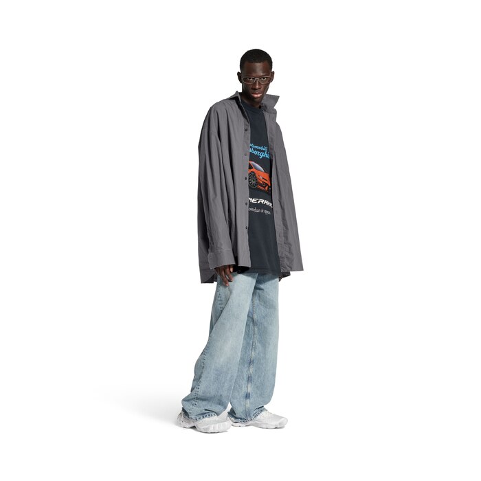 balenciaga i automobili lamborghini layered shirt