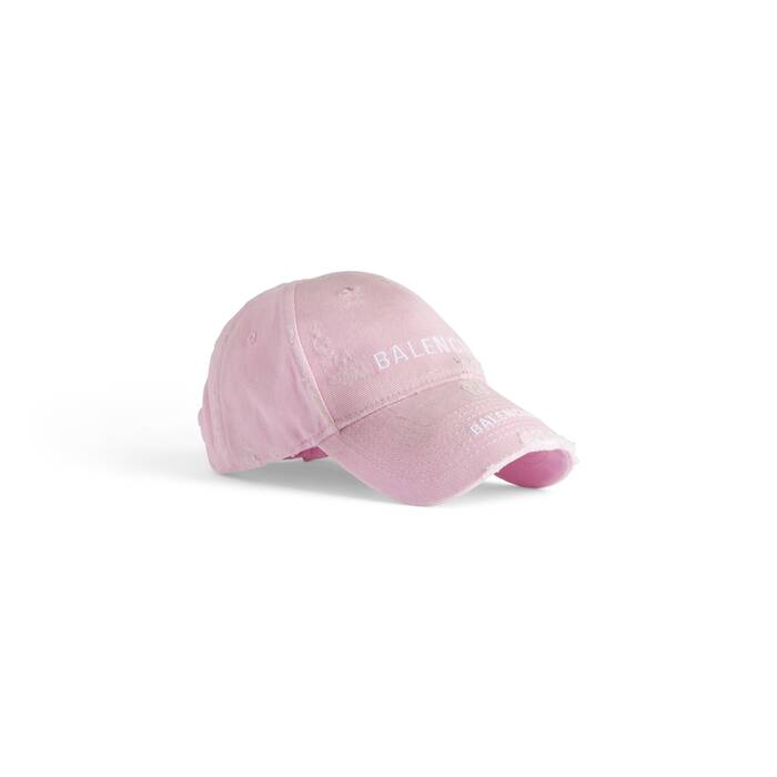 balenciaga double logo cap