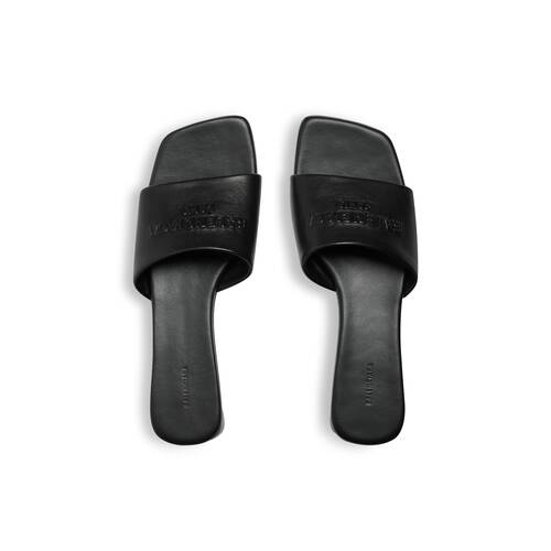 Women's Duty Free Flat Sandal in Black | Balenciaga US