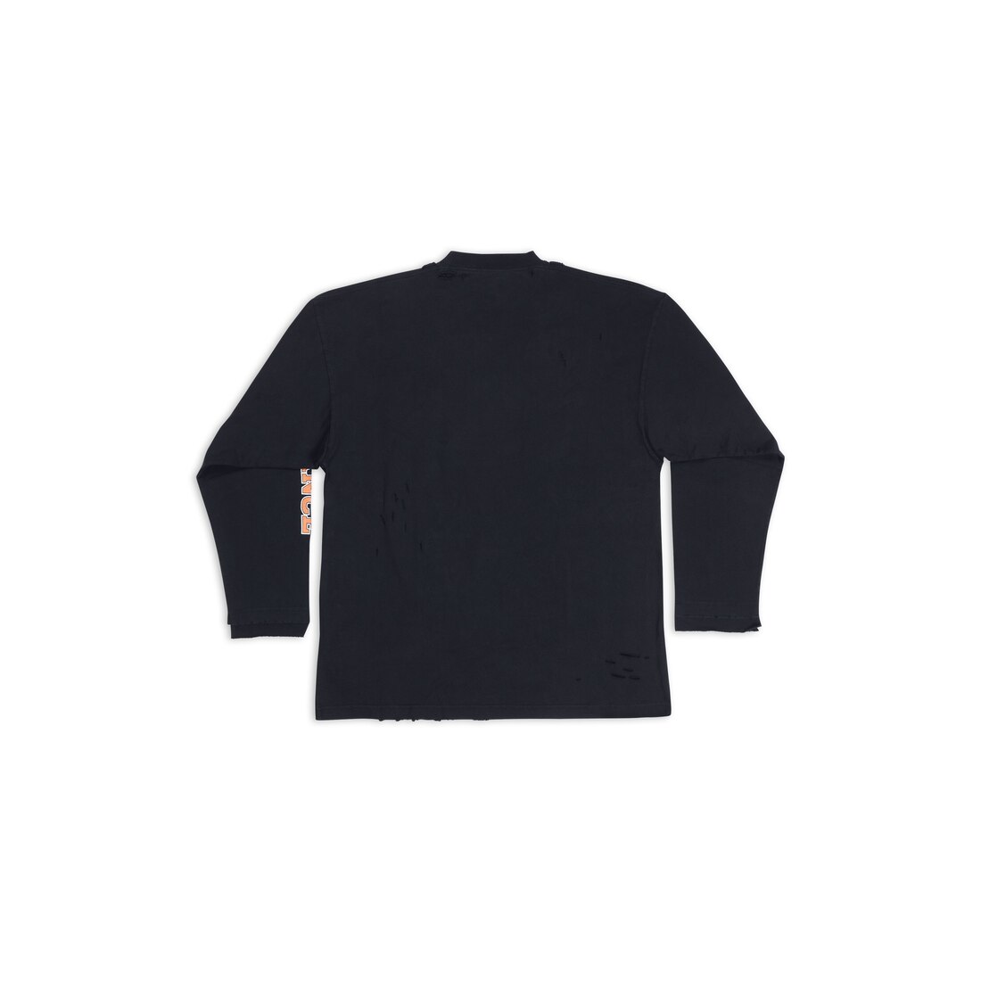 Balenciaga Fitted Spandex Long-Sleeve Top