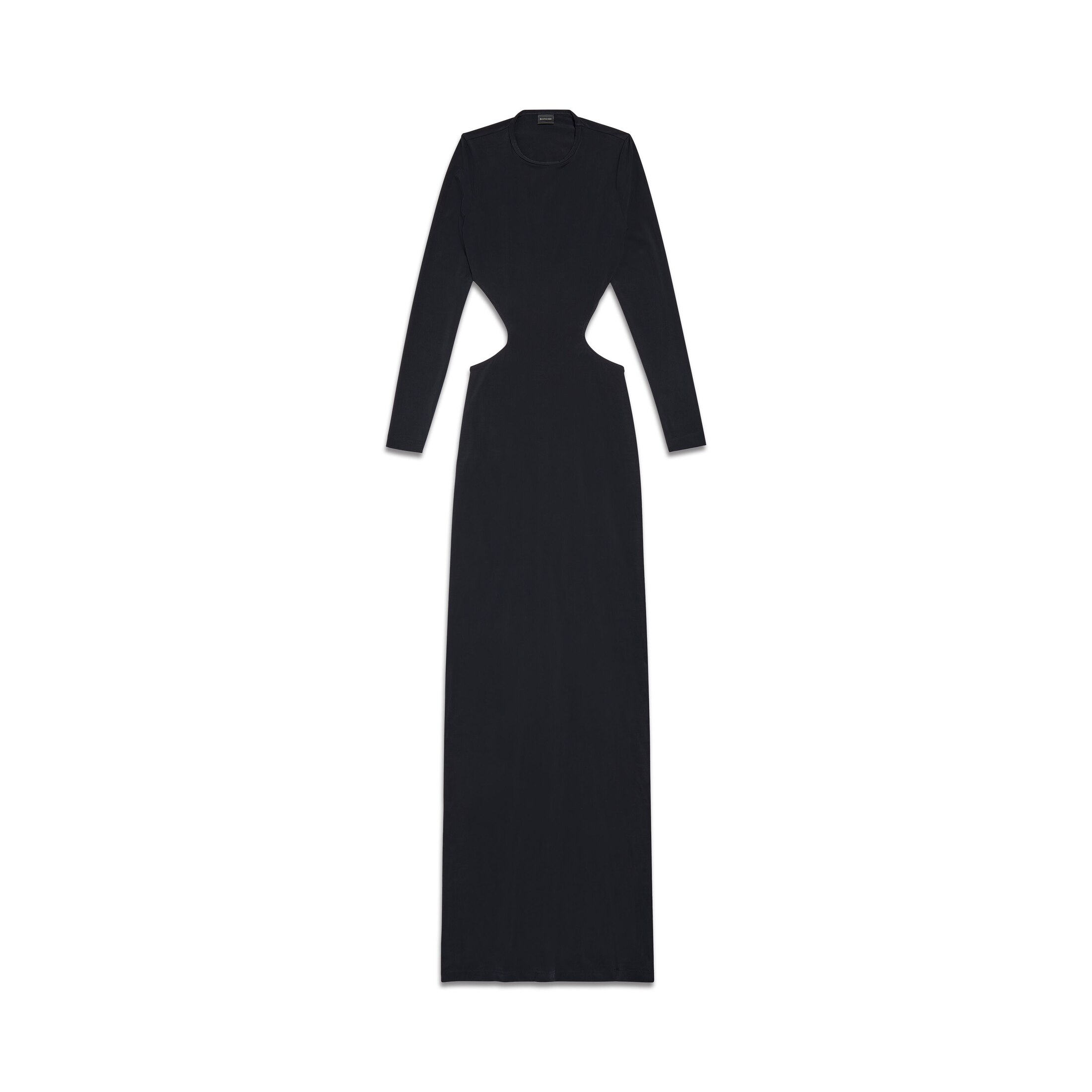 Balenciaga Cut-Out Maxi Dress - Black - Woman - XS - Polyamide & Elastane