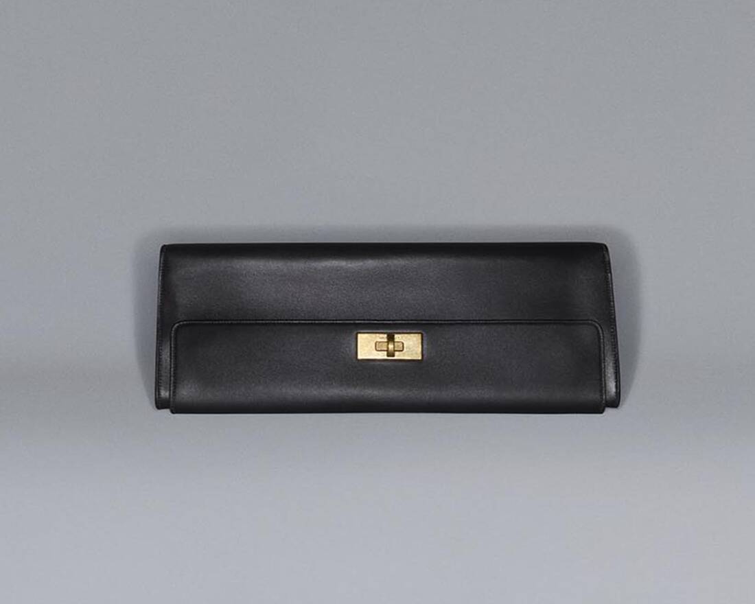Túi Nữ Balenciaga Handbag Clutch Bag Black 6188951IZOM1000  LUXITY