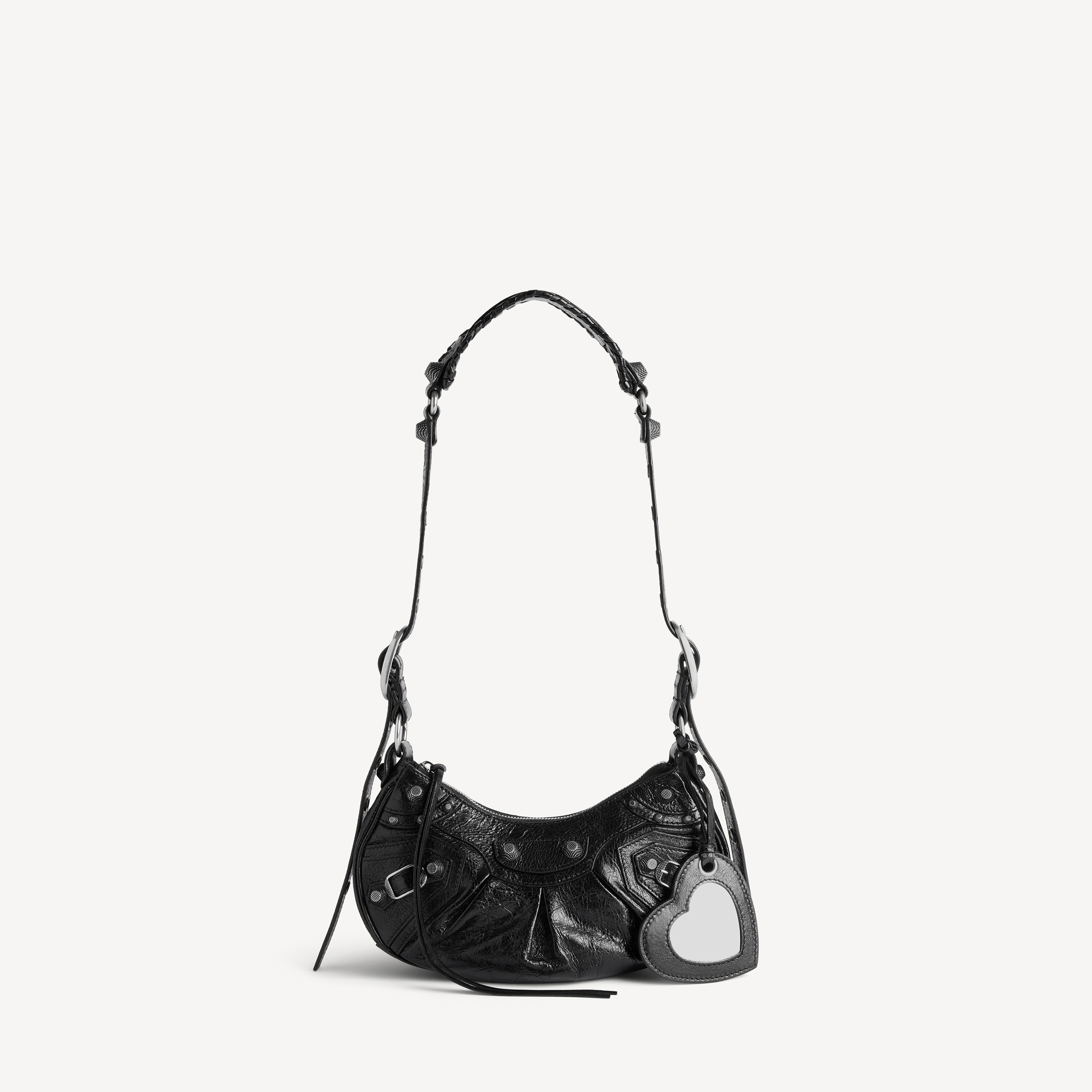 Women's Le Cagole Shoulder Bag Xs in Black Balenciaga US