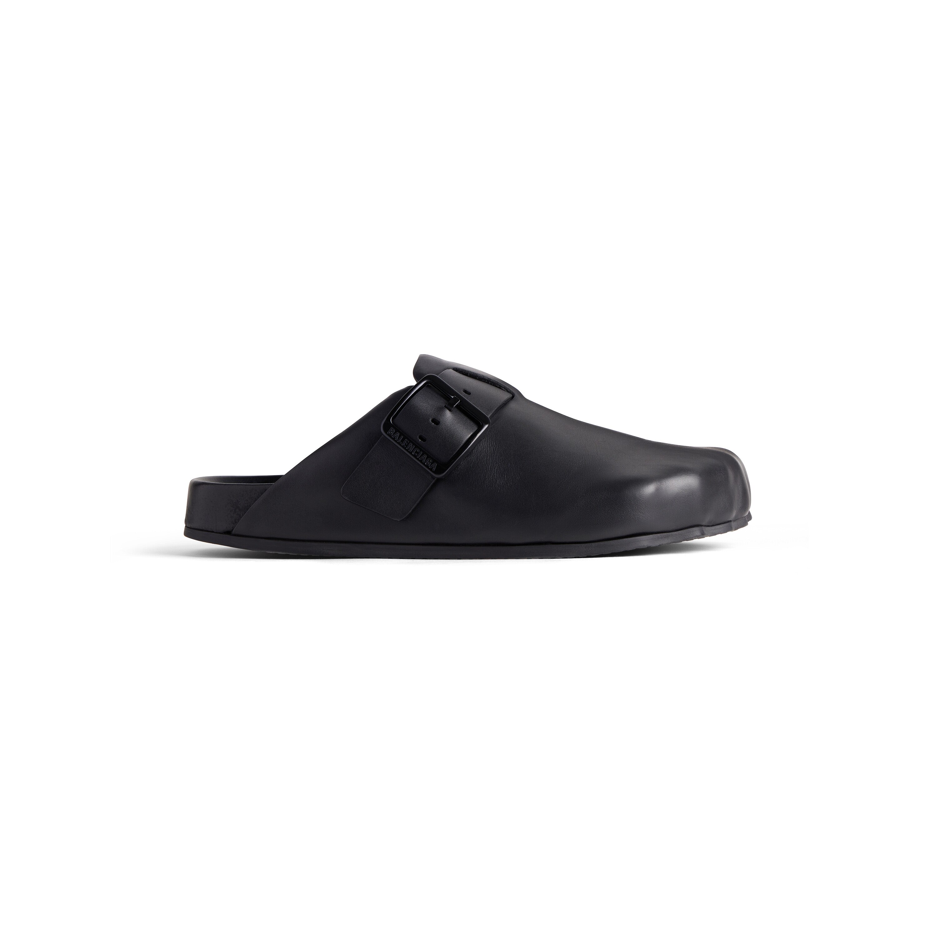 国内発送【BALENCIAGA】サンダル ミュール ロゴ シルバー シルバー（銀色）系 BALENCIAGA(バレンシアガ) サンダル