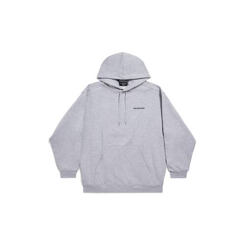 logo medium fit hoodie