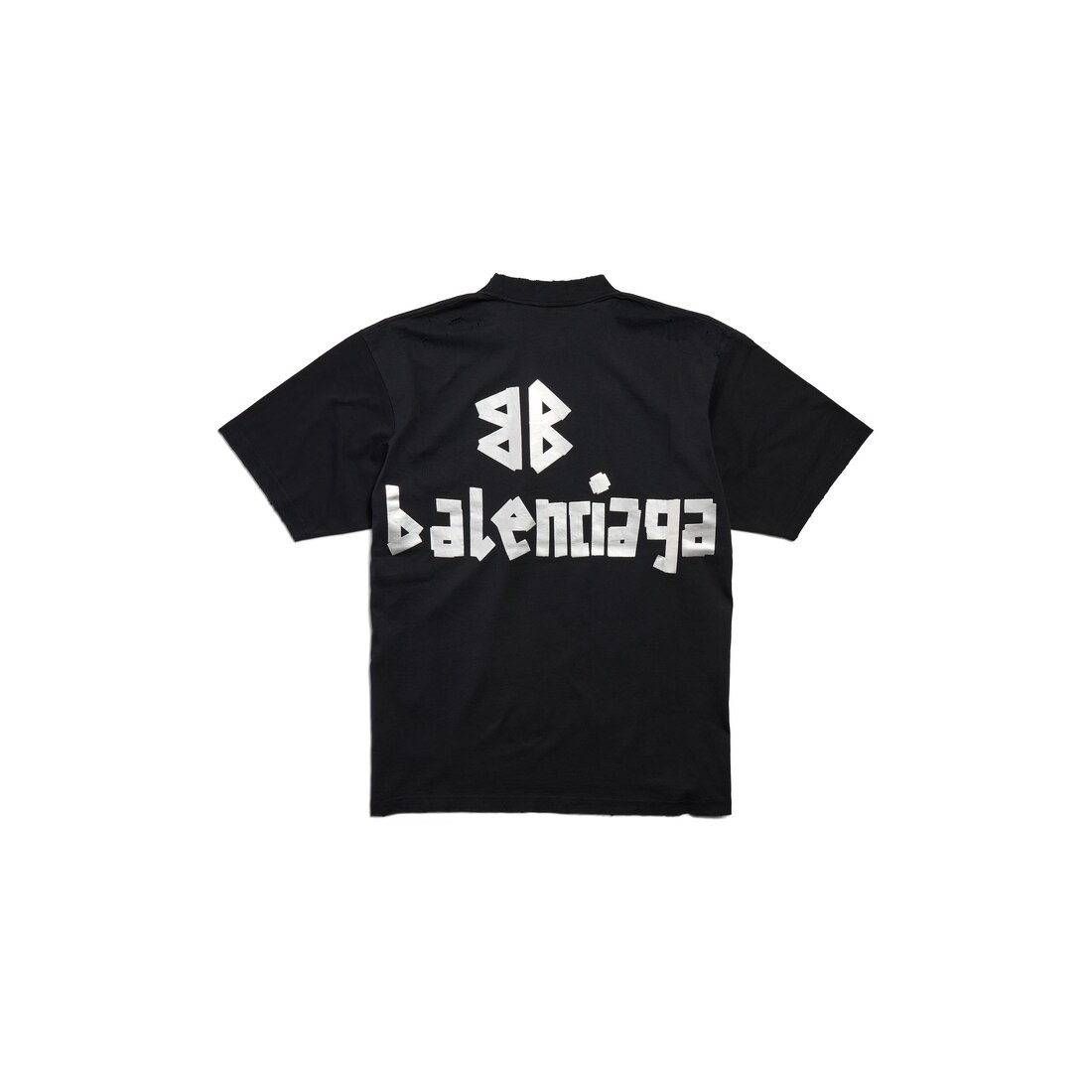 New Tape Type T-shirt Medium Fit in Black