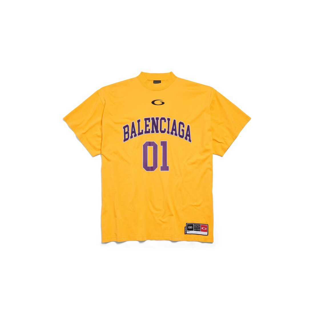 【BALENCIAGA】イエロー 3B ロゴ Tシャツ BALENCIAGA - BALENCIAGA(バレンシアガ) X-RATED ロゴ Tシャツ