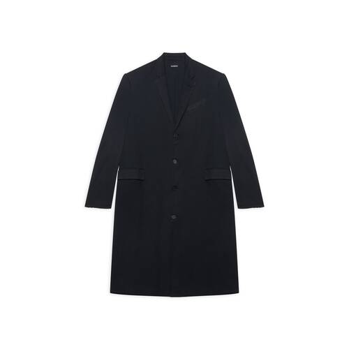 worn-out tailored coat