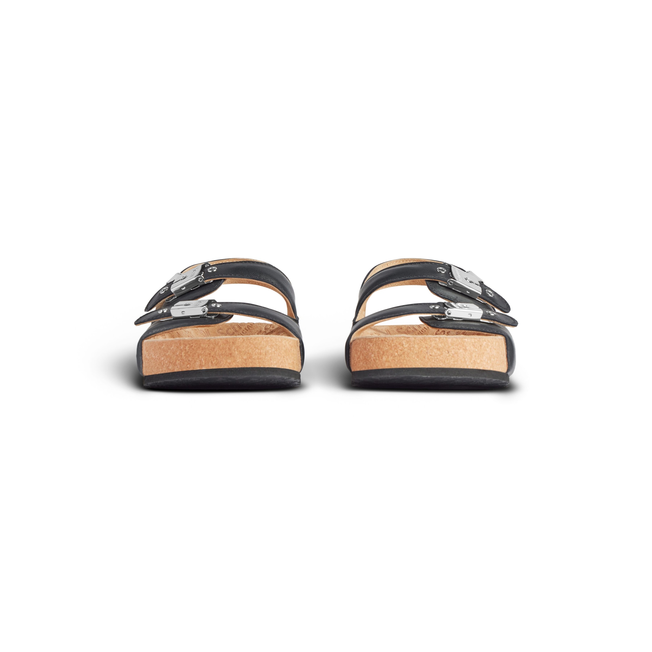 balenciaga i scholl flat sandal
