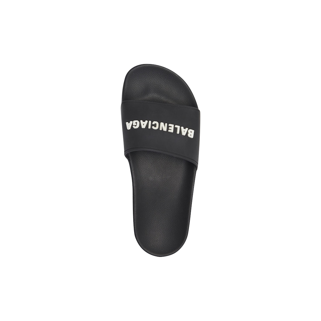 Black on black balenciaga slides Clearance