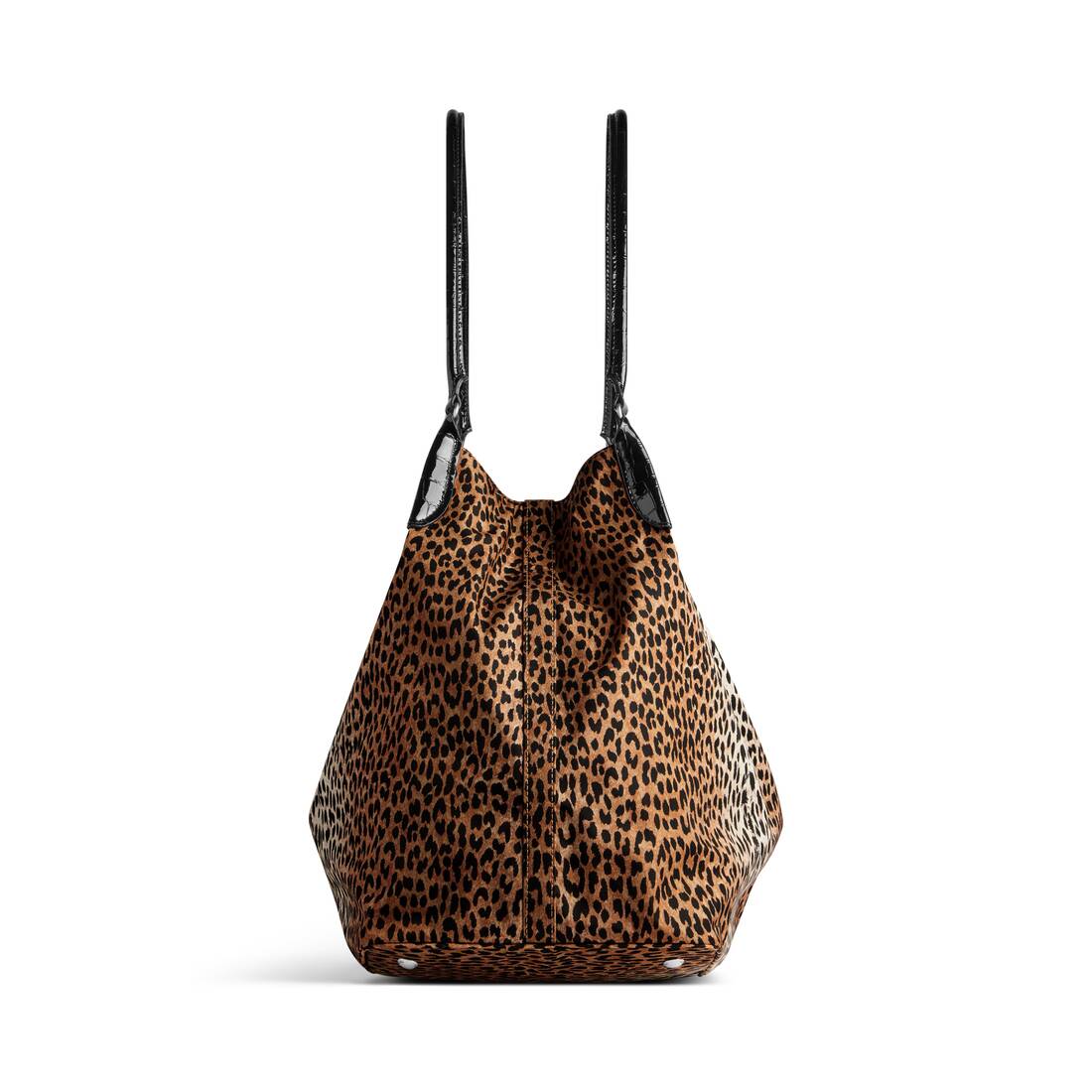 ホワイト の ウィメンズ Genève ラージ ホーボーバッグ レオパード  