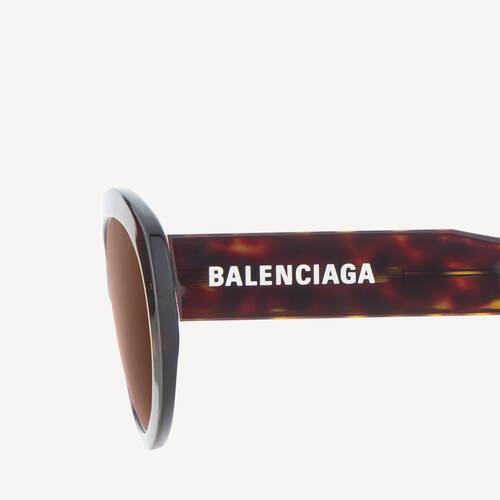 flat oval sunglasses