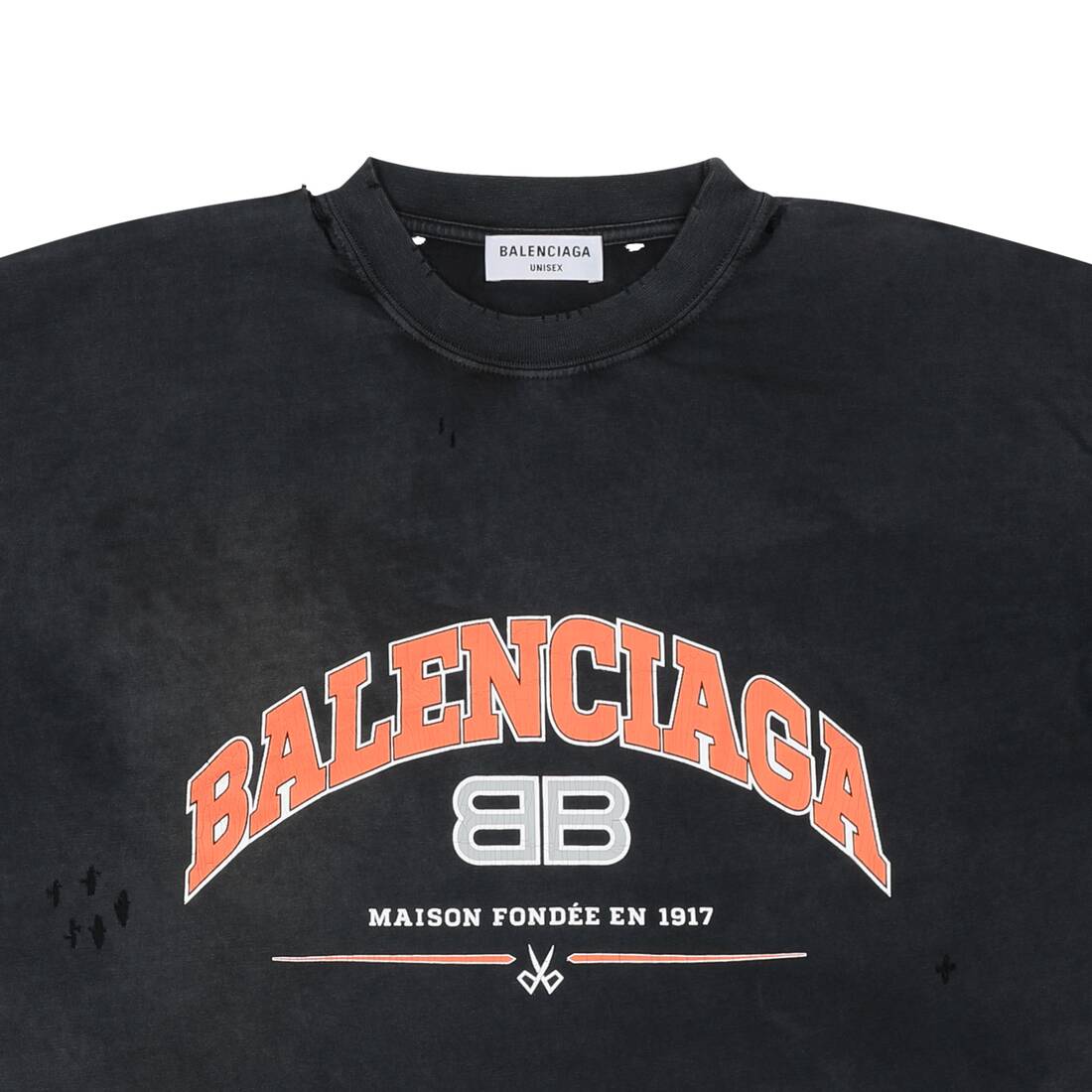 zitten schudden oud Women's Maison Balenciaga T-shirt Medium Fit in Black | Balenciaga US