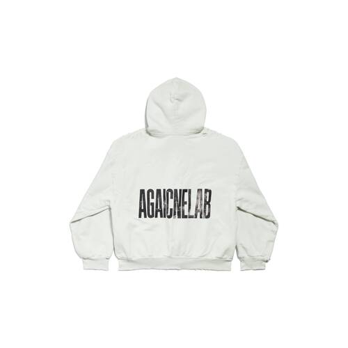 agaicnelab zip-up hoodie regular fit