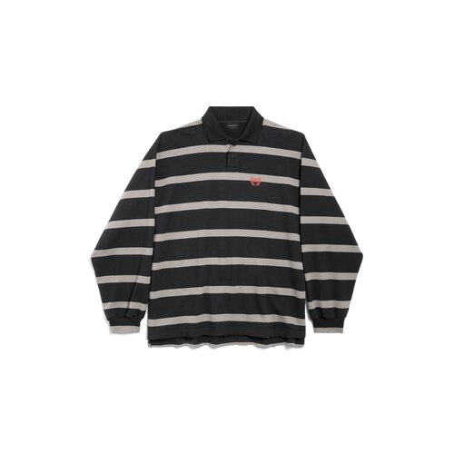 polo de manga larga laurel classic oversized