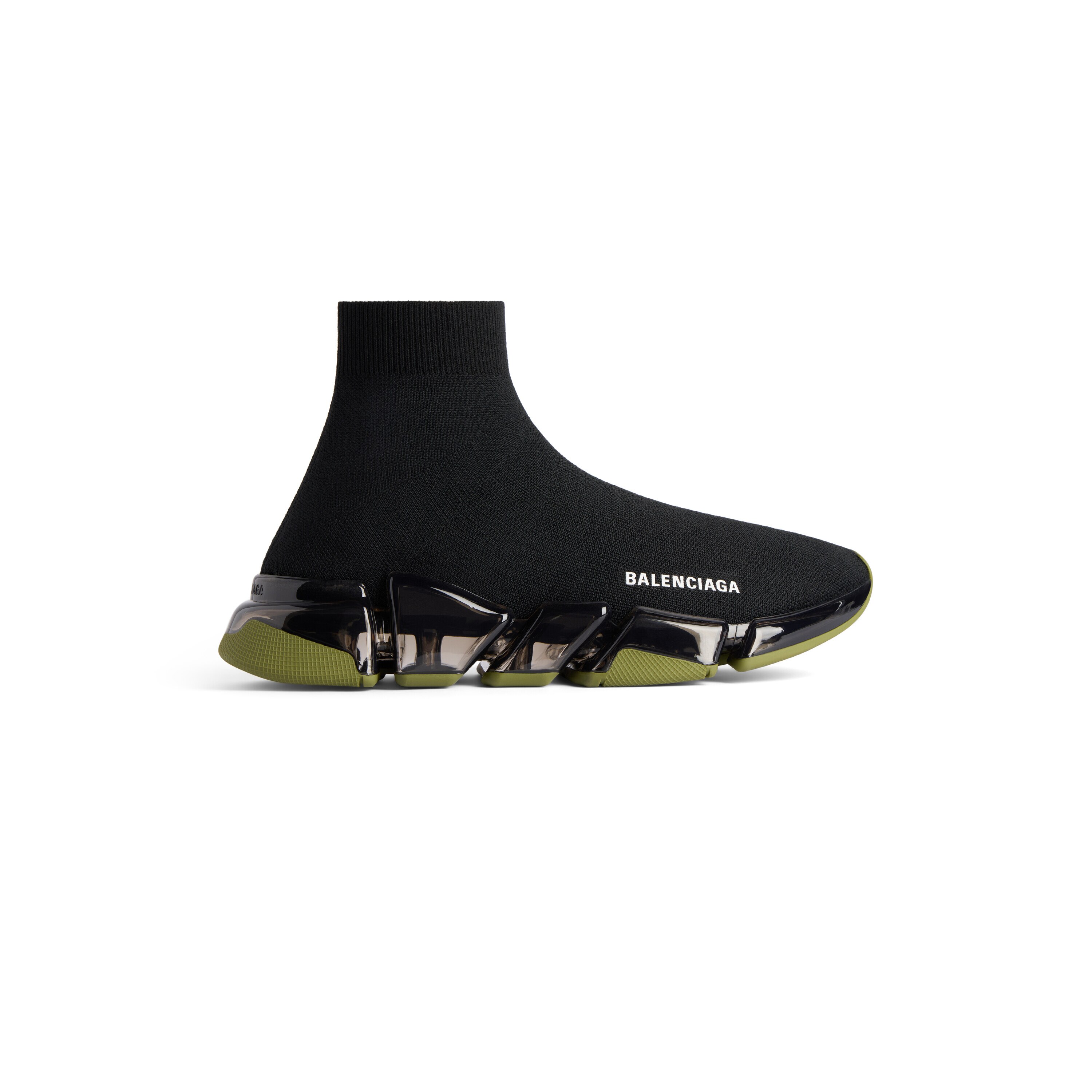 【BALENCIAGA】SOCK 90MM ブーティー ホワイト の ウィメンズ Sock 90mm ブーティ スニーカー