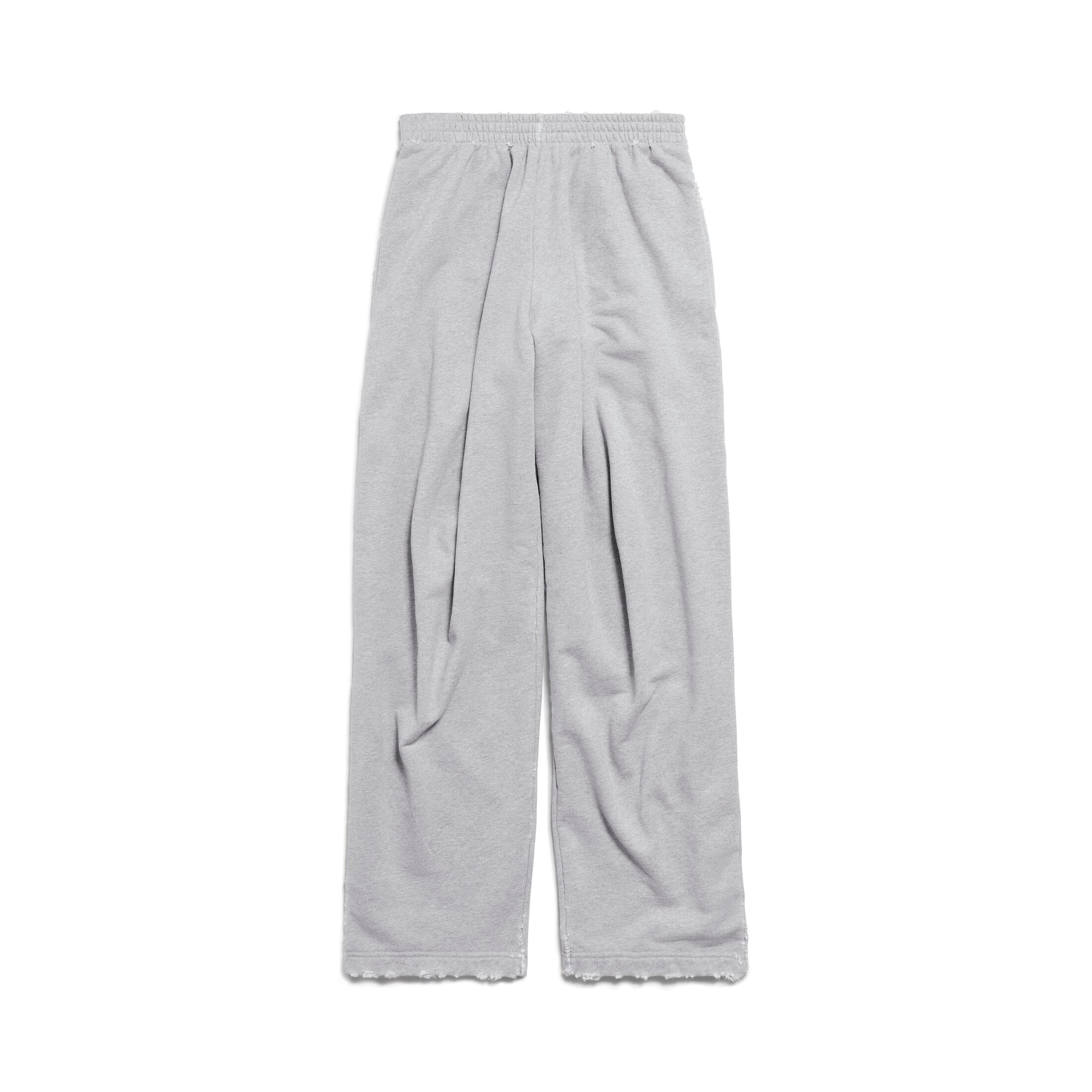 Balenciaga Baggy Sweatpants - Grey & Silver - Unisex - XS - Cotton