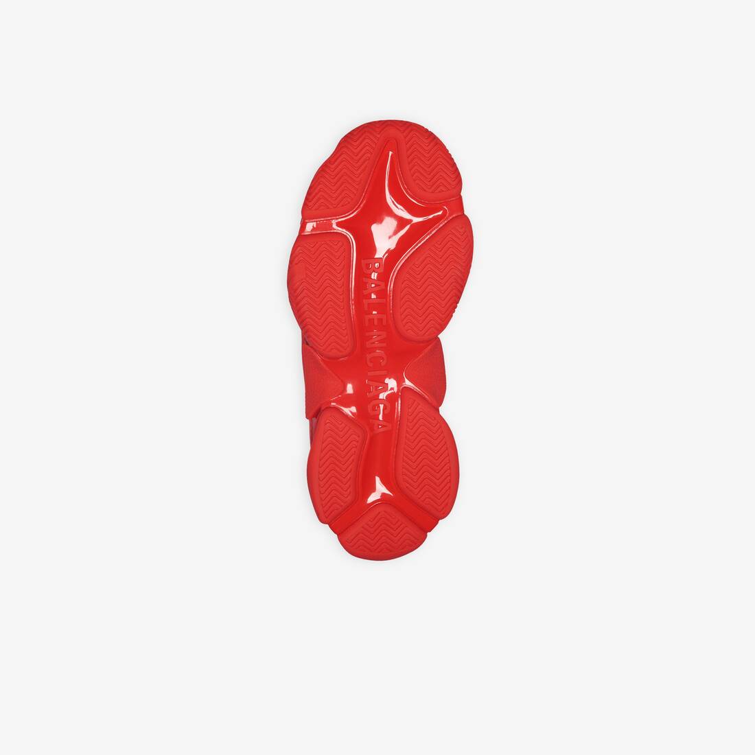 balenciaga triple s noir rouge