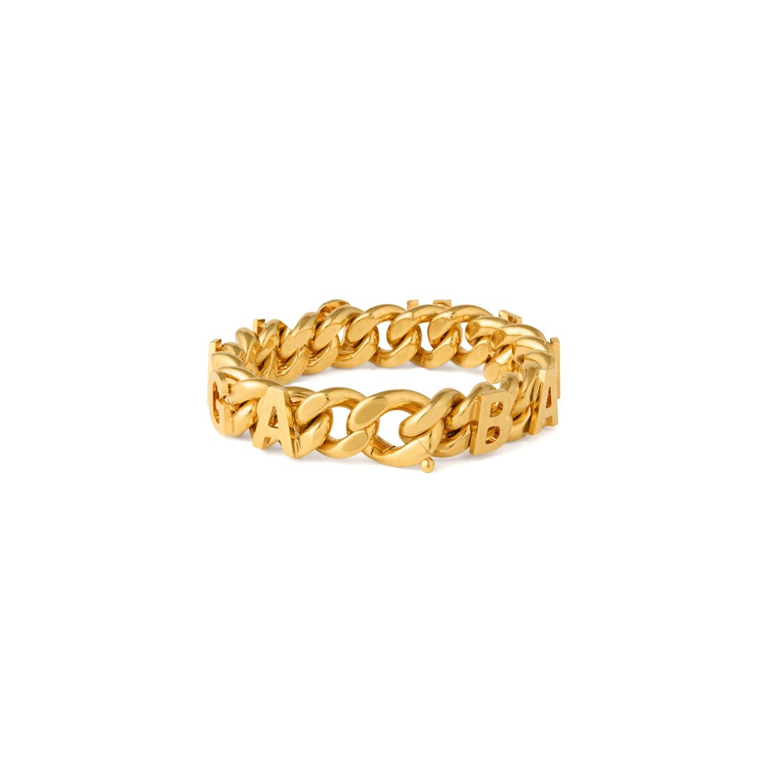 Women's Chain Logo Bracelet in Gold