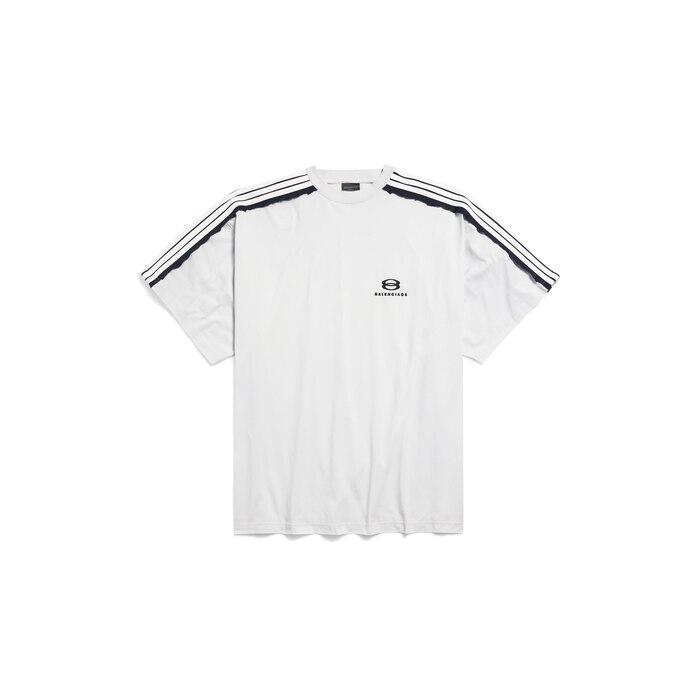 Unity Sports Icon Oversized T-shirt in Dirty White/black