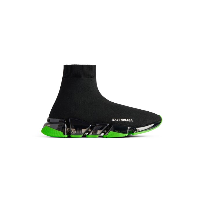 sneaker speed 2.0 full clear sole in maglia riciclata