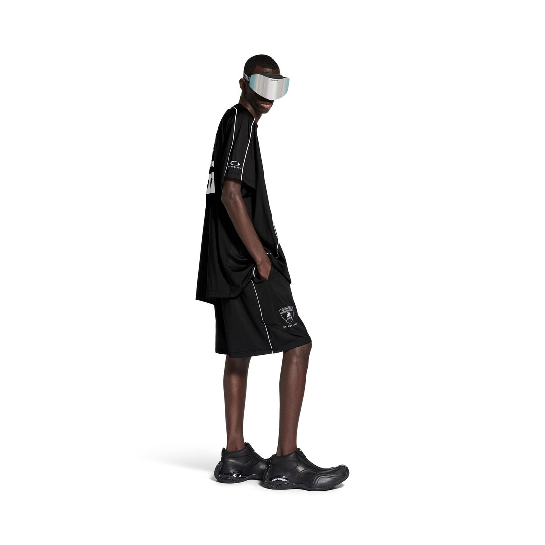 Balenciaga - X Adidas oversized soccer jersey Balenciaga