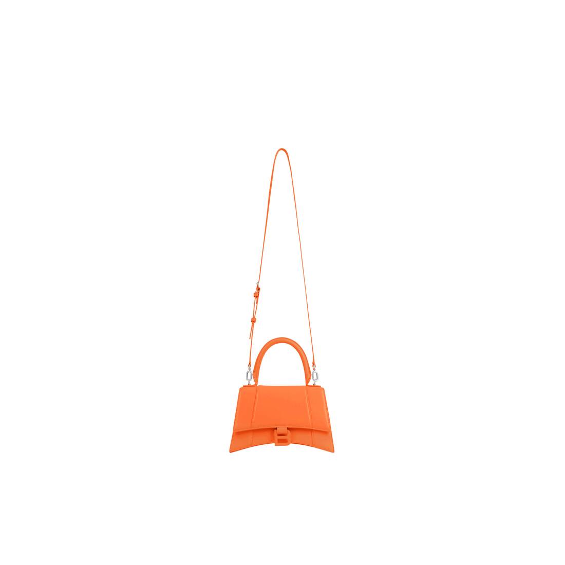 Orange XS Le Cagole Bag by Balenciaga on Sale