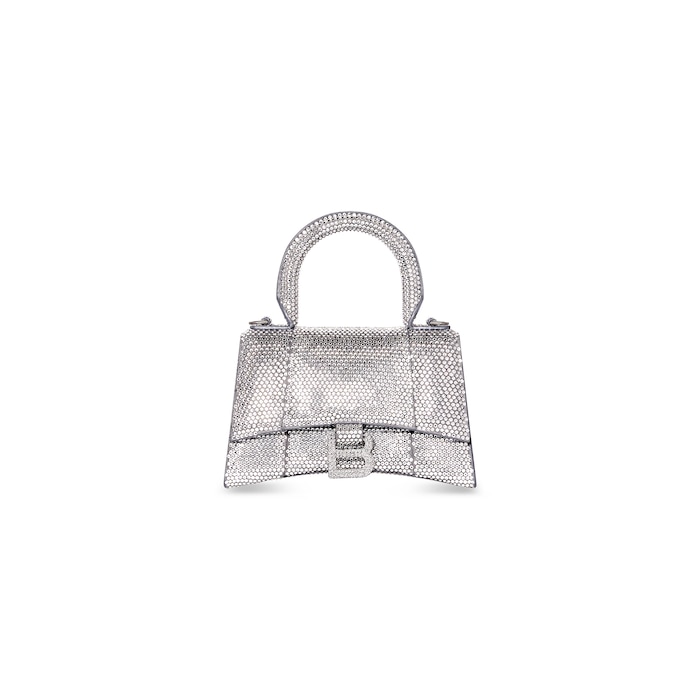 hourglass handbag xs with rhinestones