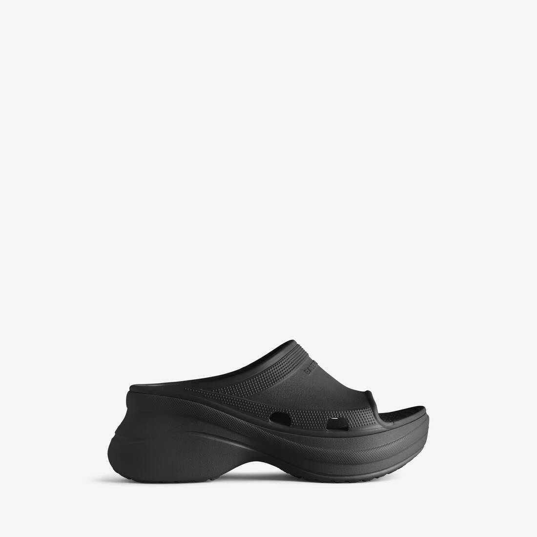 Women's Pool Crocs™ Slide Sandal in Black Balenciaga US