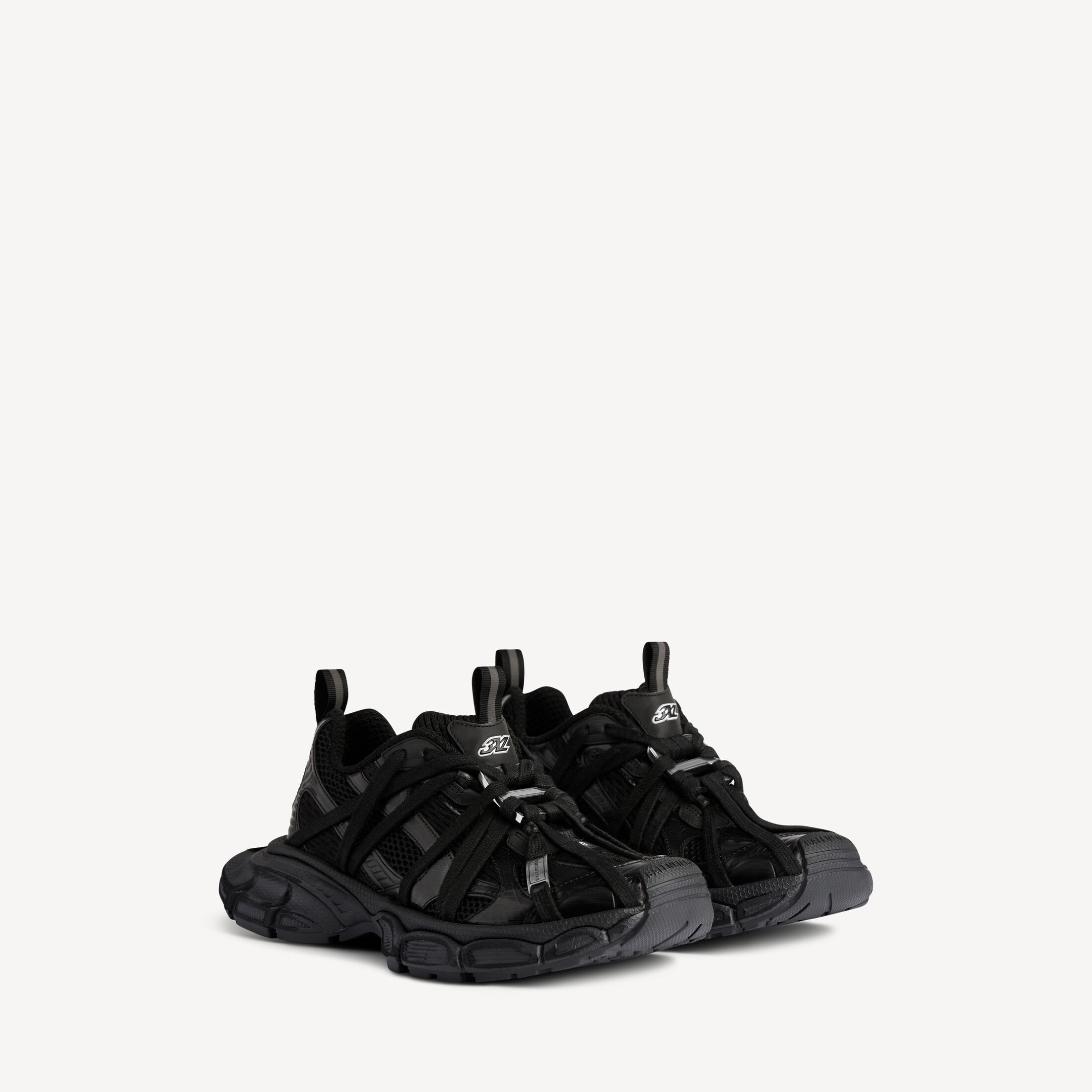 발렌시아가 남성 3XL 익스트림 레이스 B 스니커즈 블랙 825601W3XCH1000