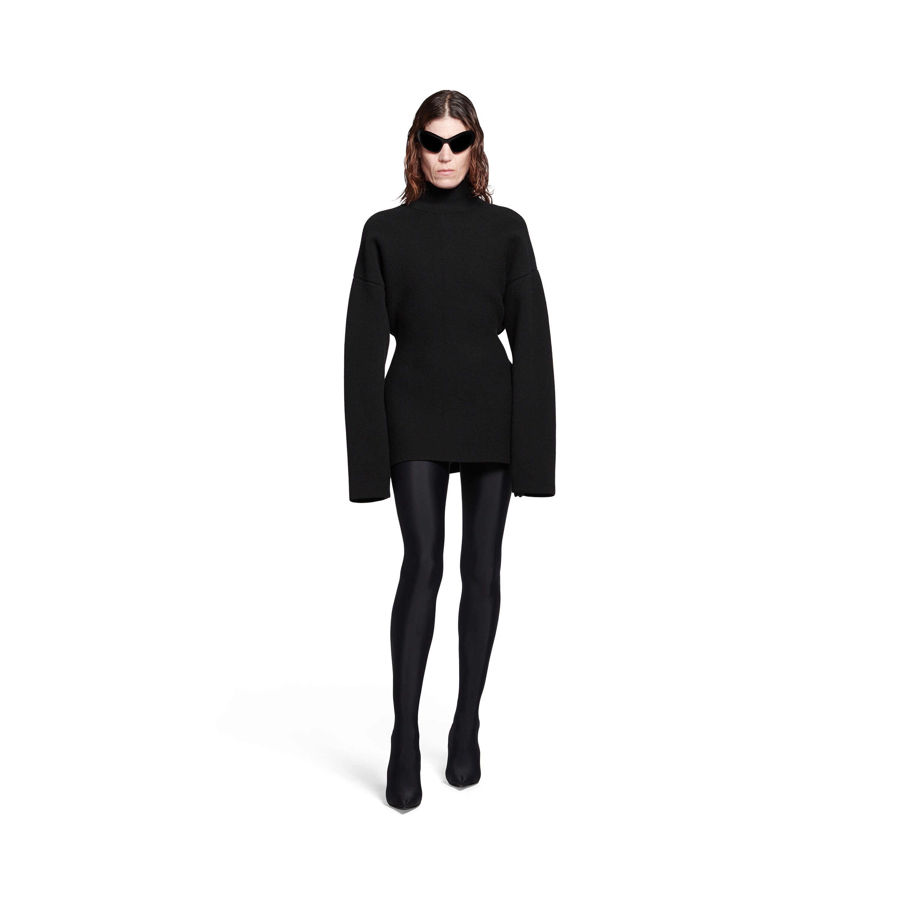 トップス 10s archive balenciaga Vneck knit grey Women's Knitwear | Balenciaga US