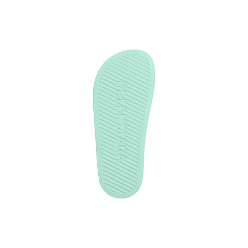 Women's Chunky Slide Sandal in Mint | Balenciaga GB
