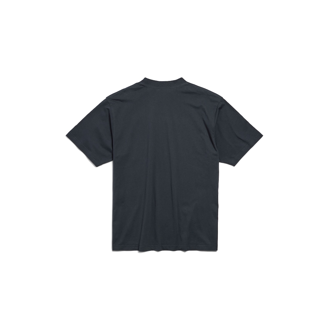 Men's Nano Bb T-shirt Medium Fit in Black Faded | Balenciaga US