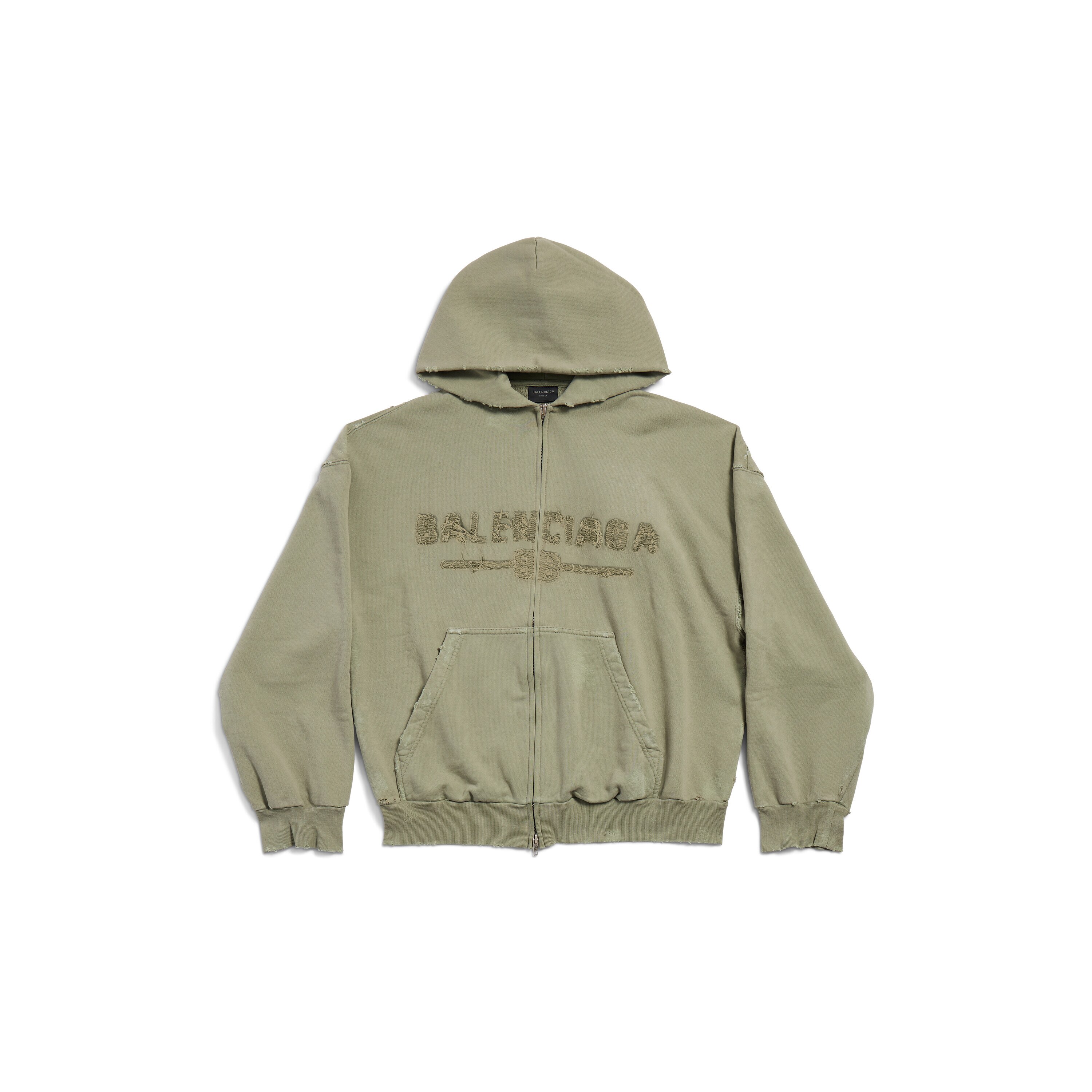 美品バレンシアガTシャツ ジャケットコートニットスウェットパーカースニーカーに BALENCIAGA】UNITY SPORTS ICON BOXY ジップアップ フーディ