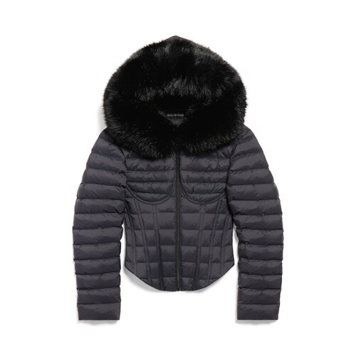 후드 코르셋 푸퍼