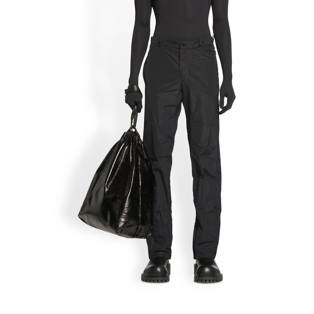 Packable Pants in Black | Balenciaga United States EN - Image 6