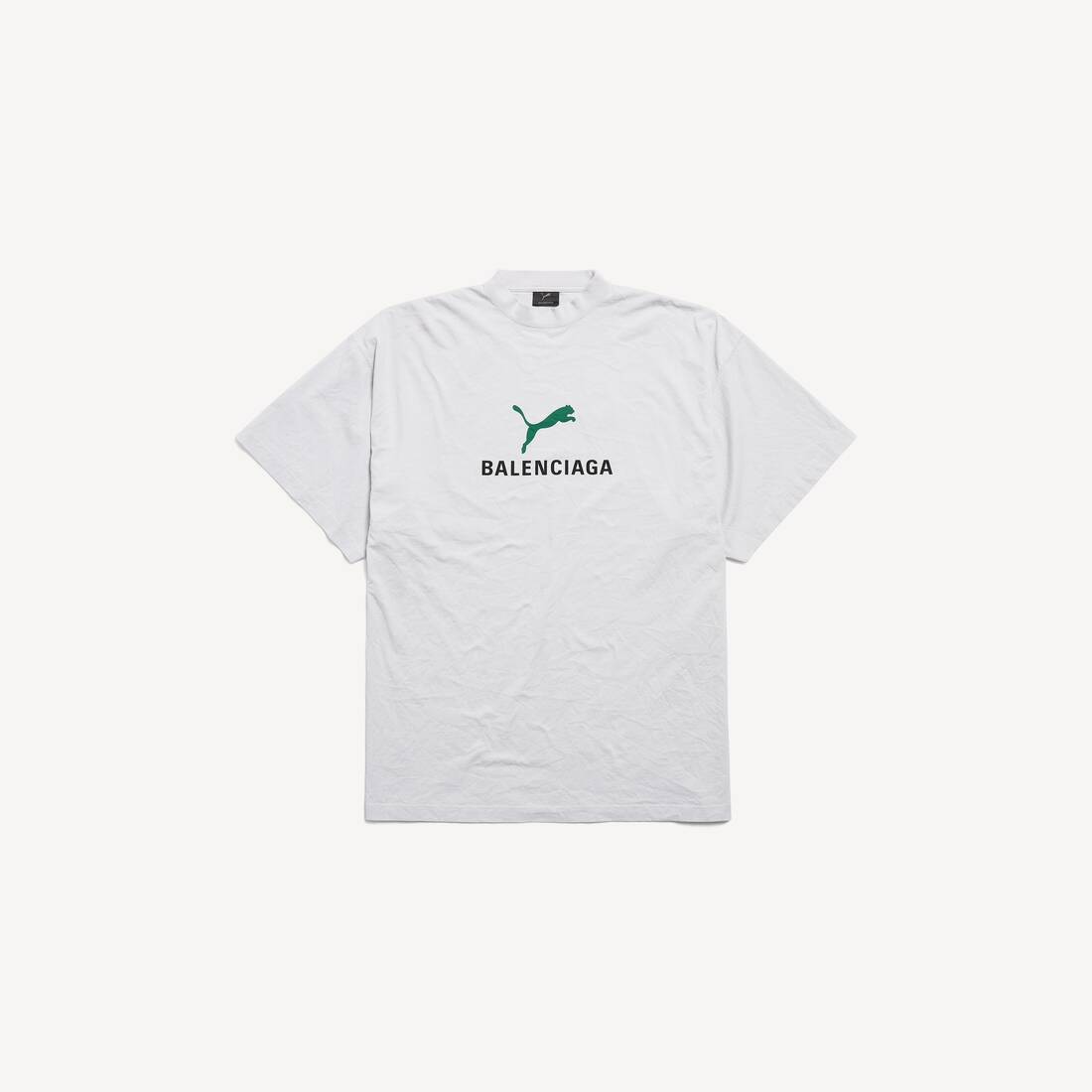 Balenciaga Oversized Shirt Balenciaga Crew T Shirt White