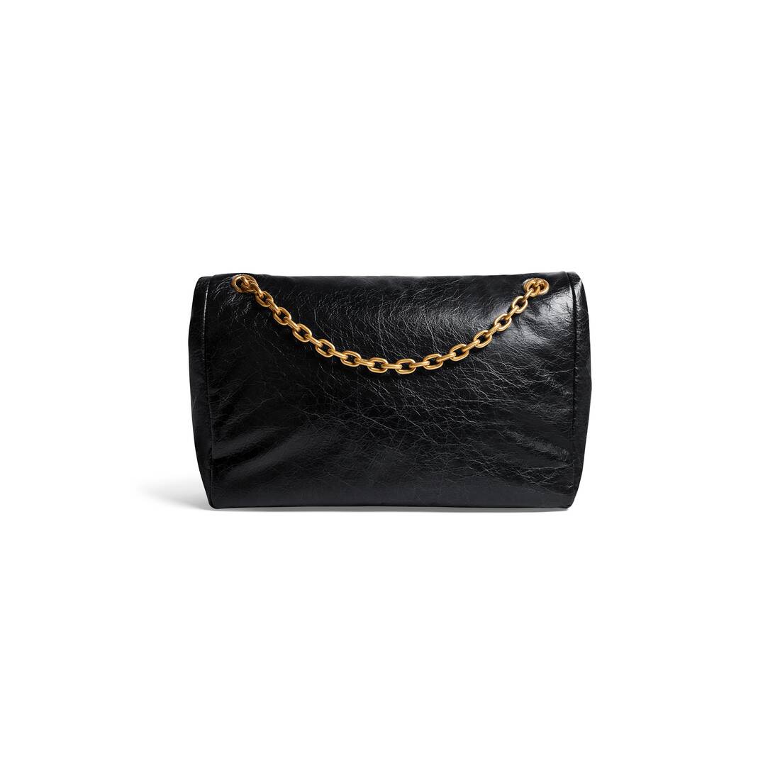 Balenciaga Monaco Medium Quilted Chain Shoulder Bag - Black/Silver