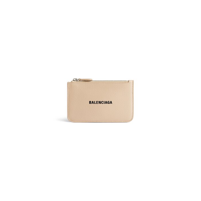 Balenciaga business card holder case 253050 classic double leather pin