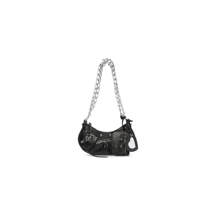 le cagole xs shoulder bag with chain 