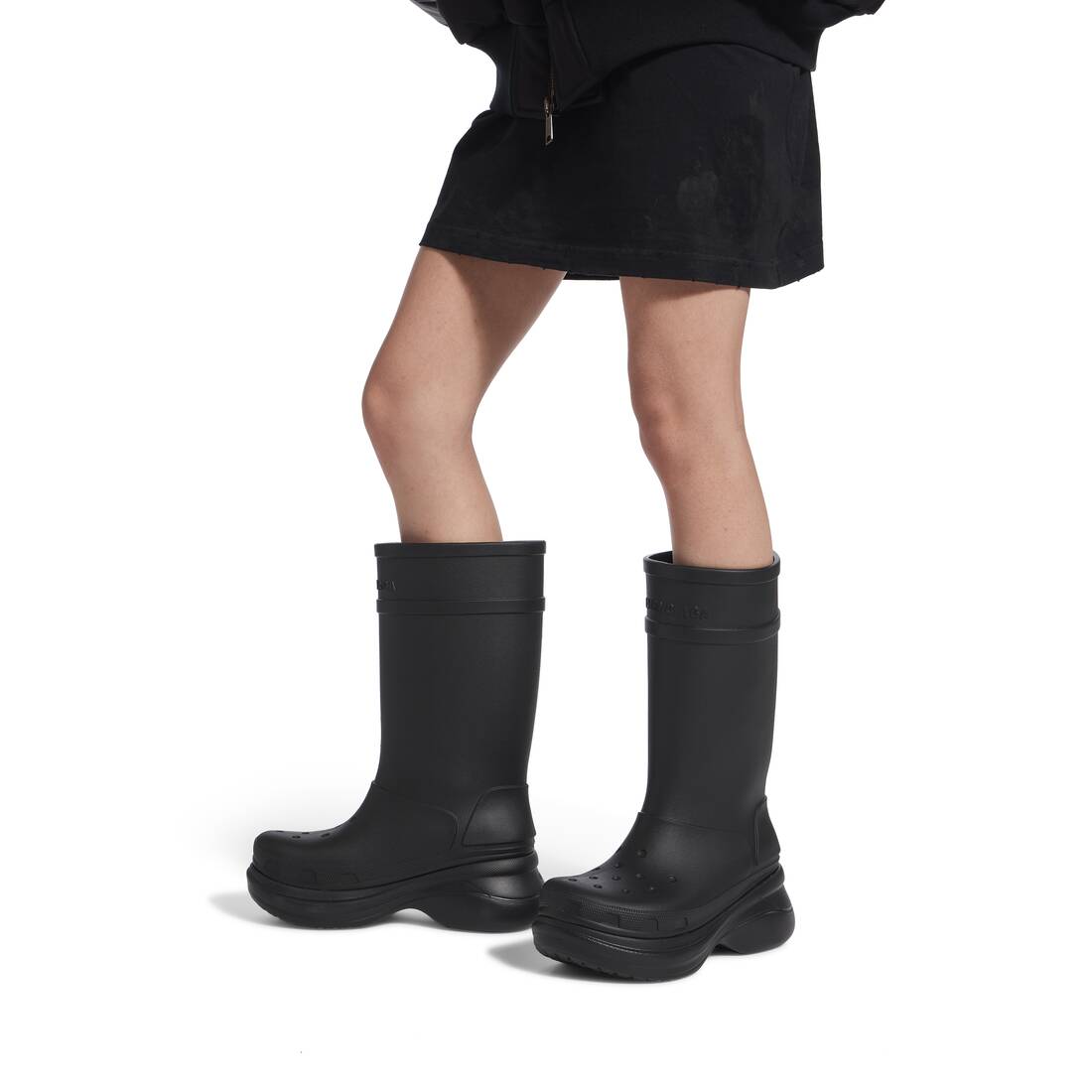 Women's Crocs™ Boot in Black Balenciaga US - Main Image