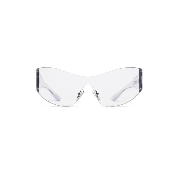 Balenciaga Eyewear Logo Pilot Glasses  Black for Men