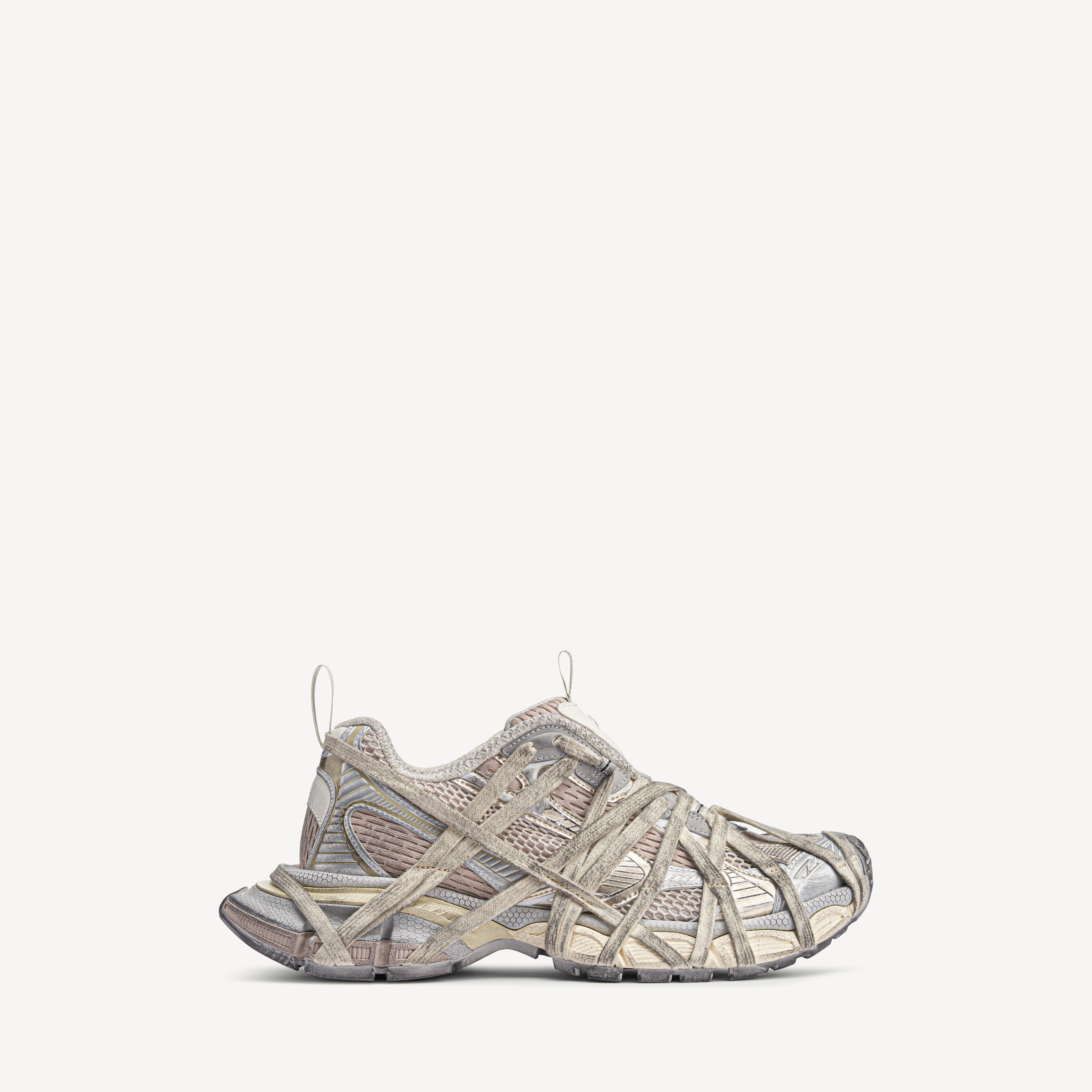 Women's 3xl Extreme Lace Sneaker in Light Beige Balenciaga US